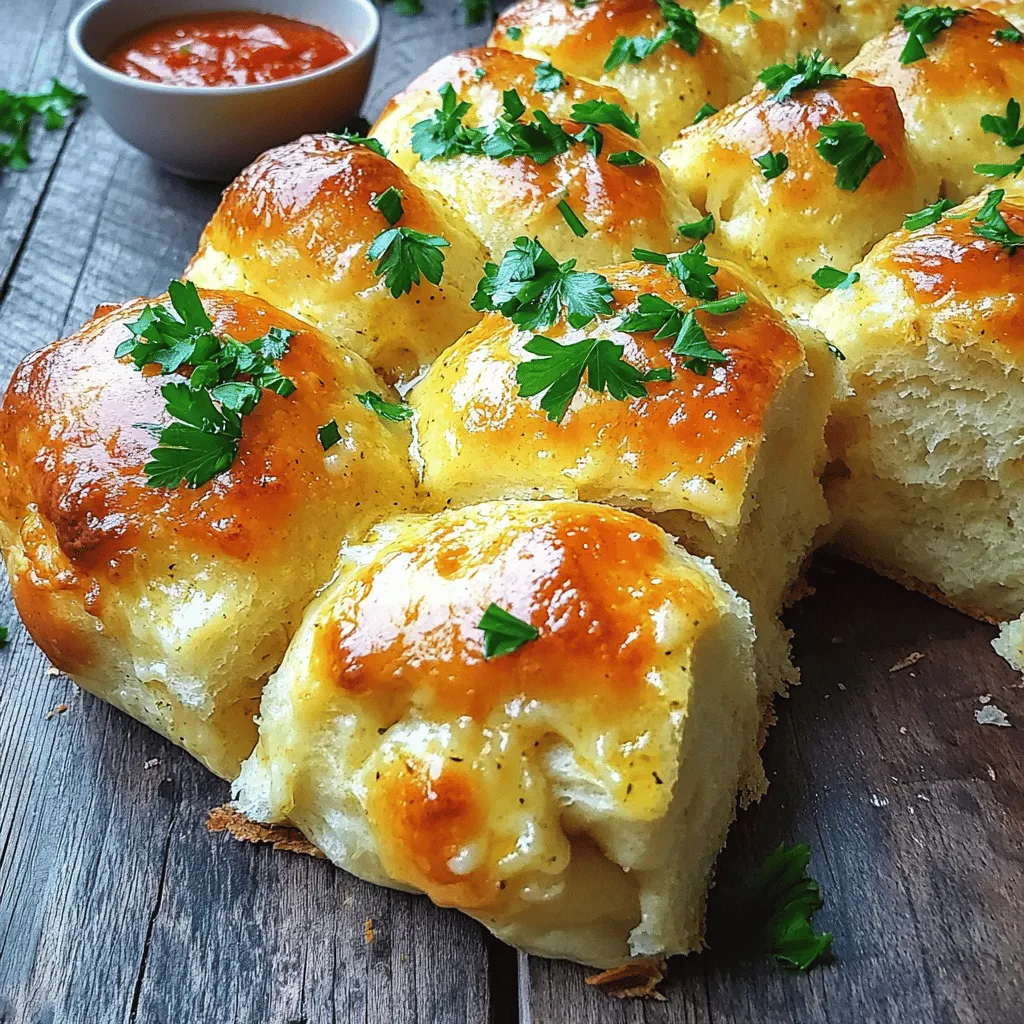 Buttery Garlic Pull Apart Bread Irresistible Delight