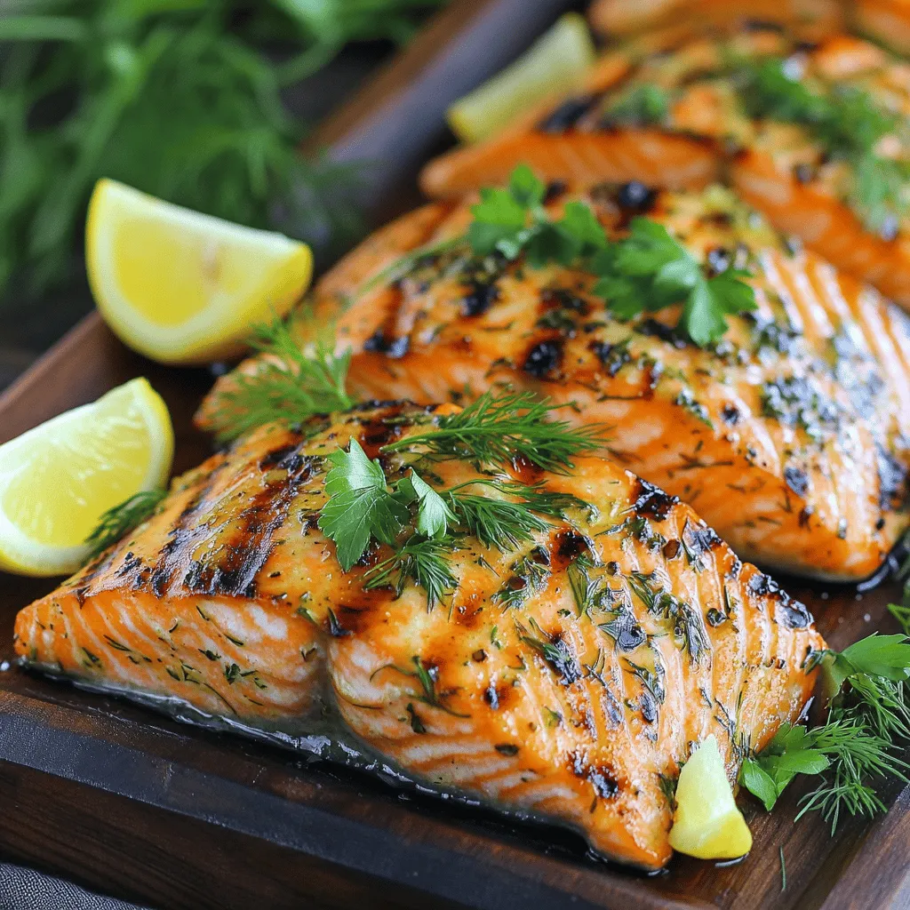 Lemon Herb Grilled Salmon Fresh and Flavorful Meal