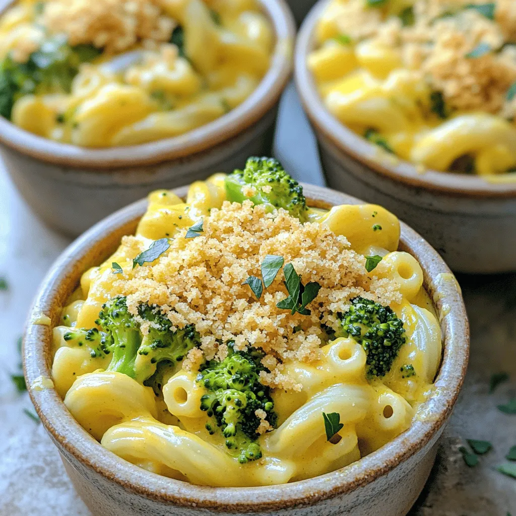 Broccoli Cheddar Mac and Cheese Creamy Comfort Dish