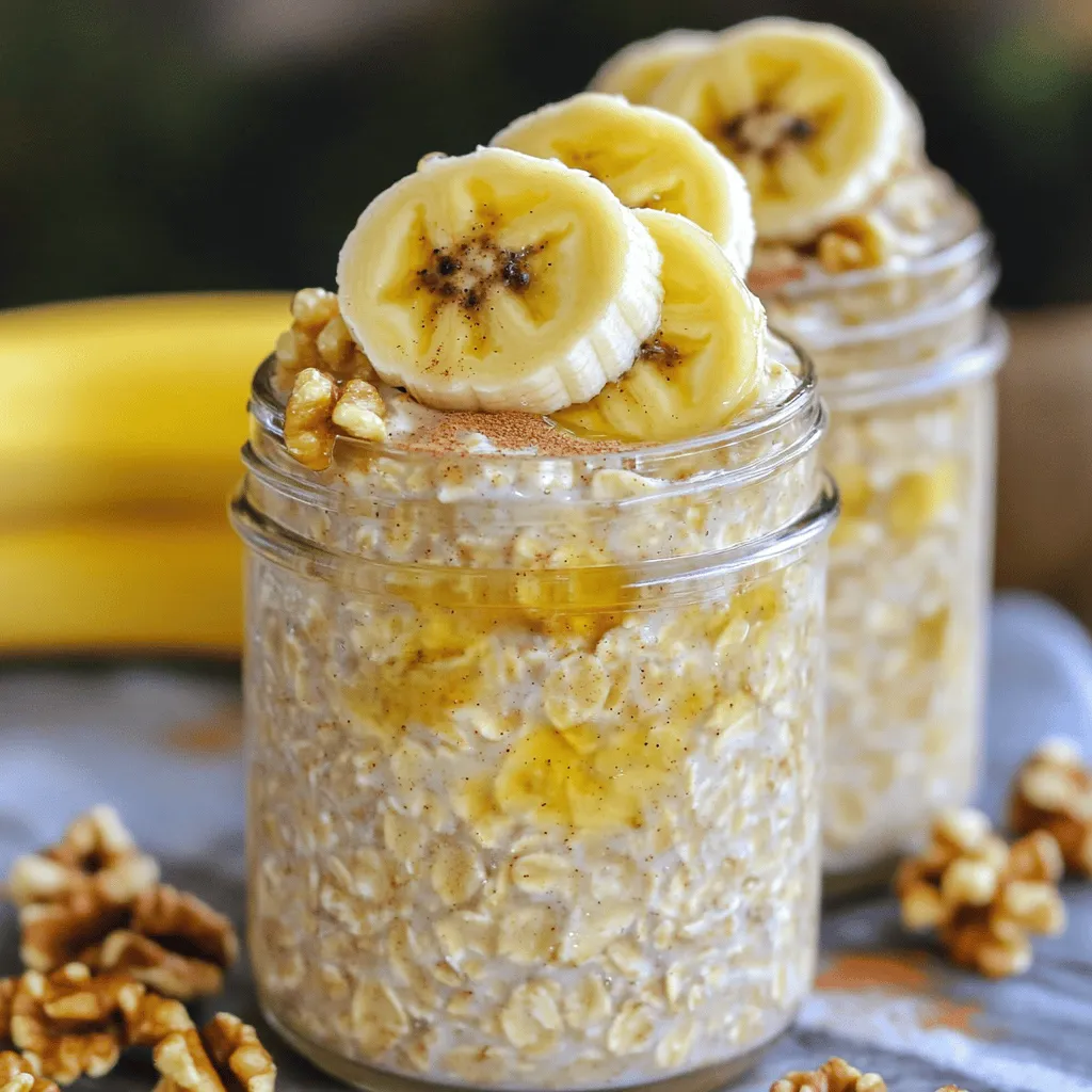 Banana Bread Overnight Oats Simple and Tasty Recipe