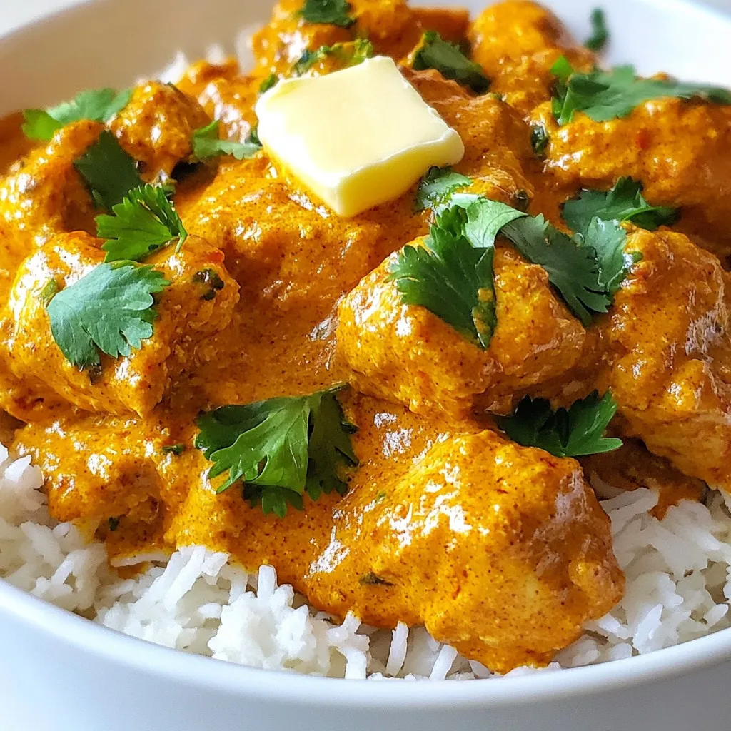 Savory Slow Cooker Butter Chicken Easy Family Meal