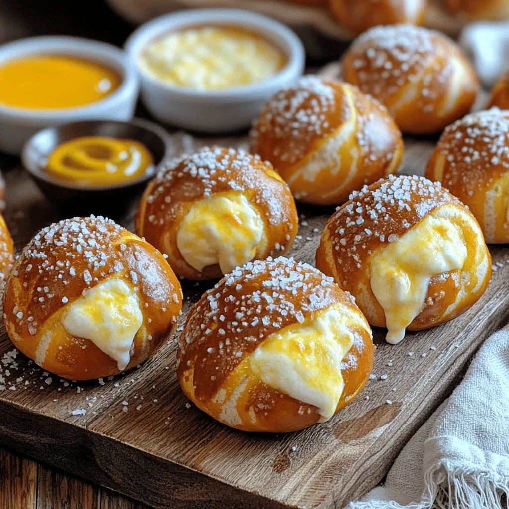 Cheese Stuffed Pretzel Bombs: A Delicious Snack to Share