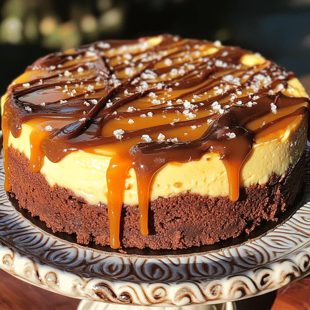 When making a caramel brownie cheesecake, the choice of ingredients matters a lot. Each component adds unique flavor and texture.