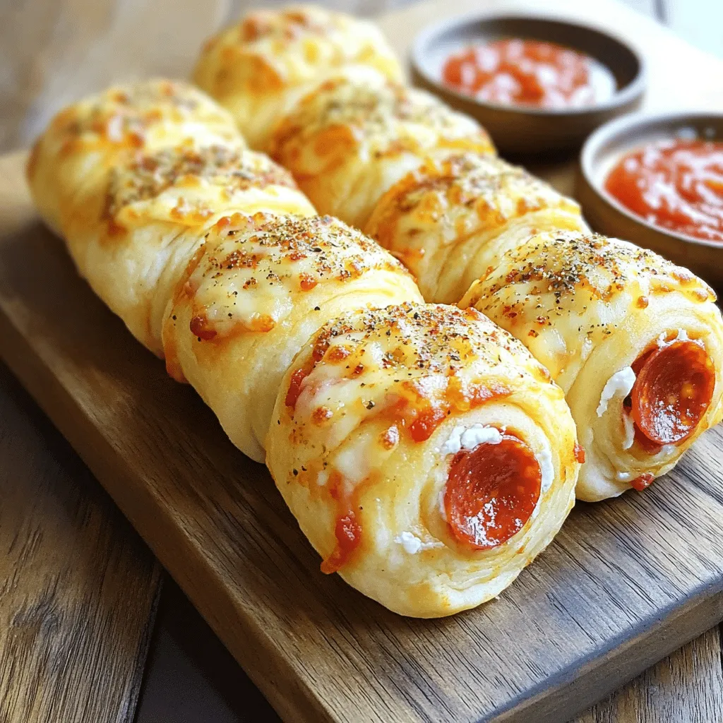 Cheesy Pepperoni Rolls Savory Snack for Everyone