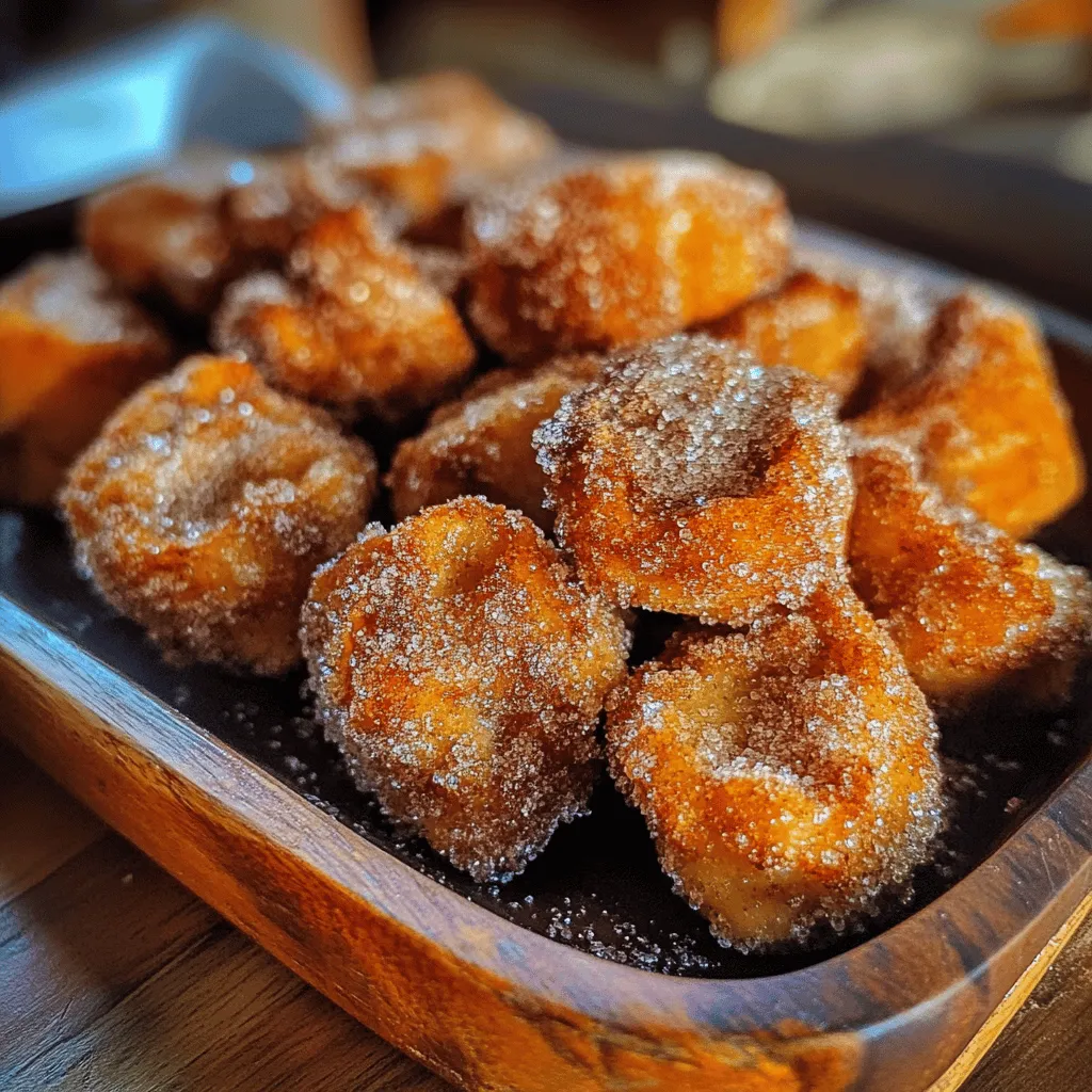 Cinnamon Sugar Churro Bites: A Sweet Delight