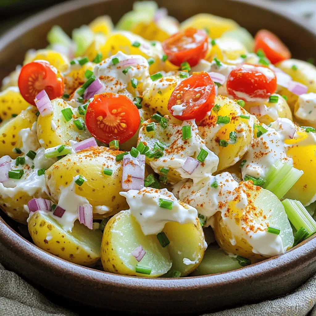 Smashed Potato Salad: A Creamy and Flavorful Twist on a Classic Dish