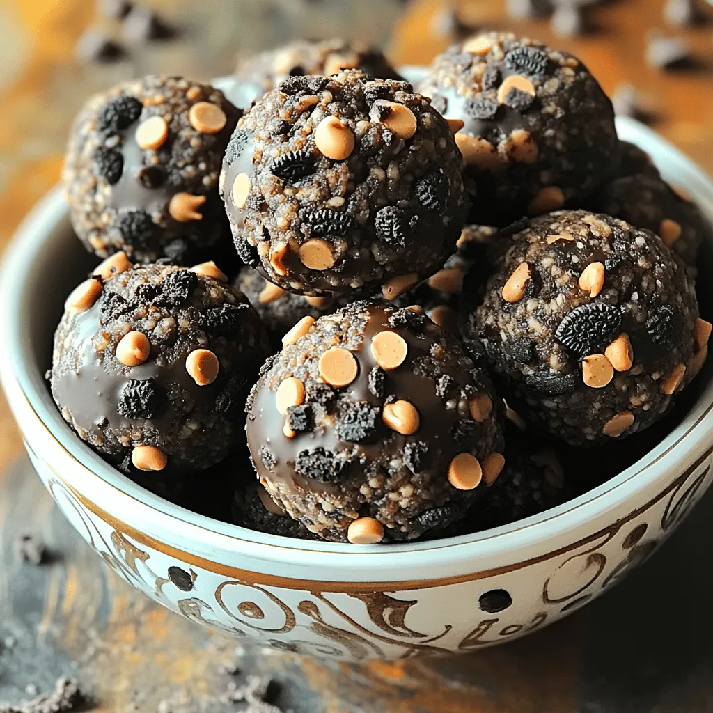Oreo Protein Balls Tasty and Easy Snack Recipe