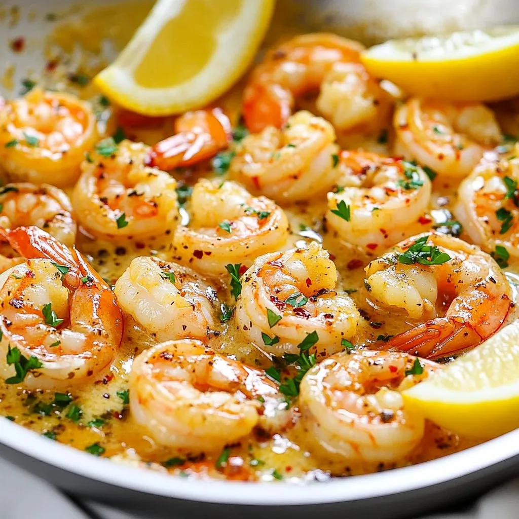 Garlic Butter Shrimp Skillet Quick and Tasty Meal