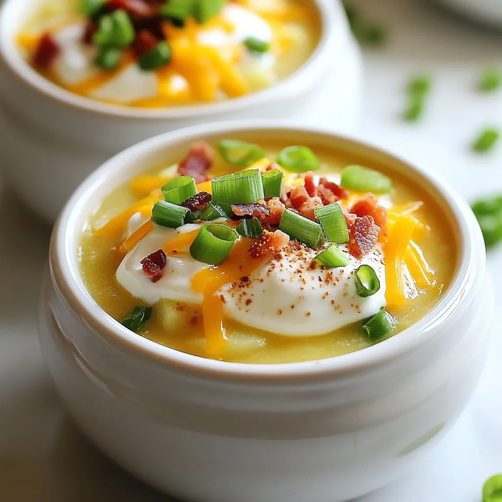Outback-Style Loaded Potato Soup Comforting and Hearty