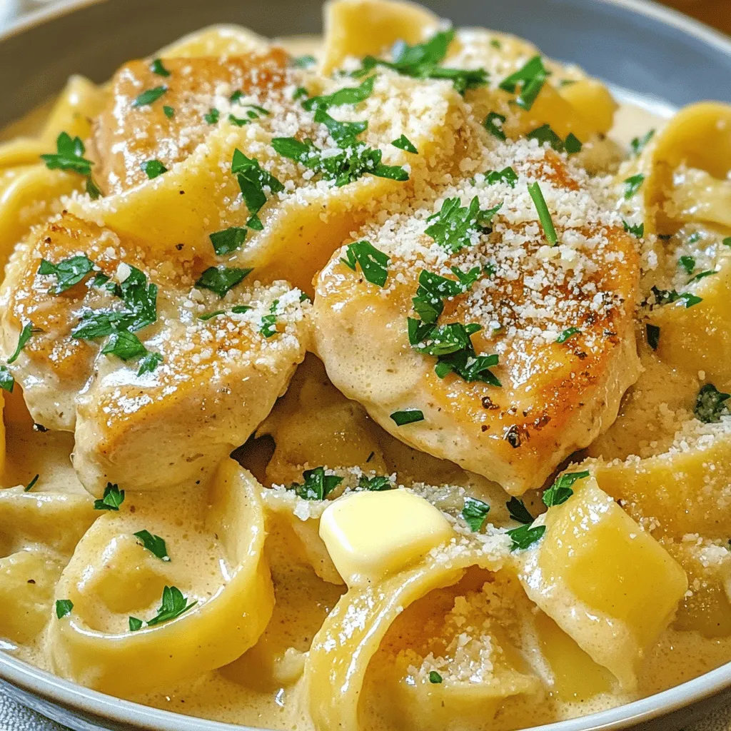 To make chicken with buttered noodles, you need a few key ingredients. The main items include boneless, skinless chicken breasts and egg noodles. These form the base of the dish. The creamy sauce needs unsalted butter, garlic, chicken broth, and heavy cream. Italian seasoning, salt, and pepper add flavor to the mix.