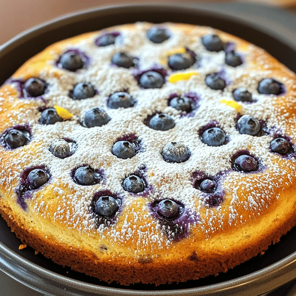 Blueberry Ricotta Breakfast Cake Delightful and Easy