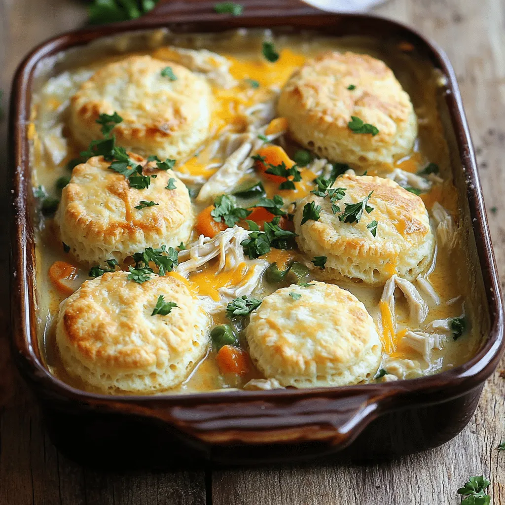 The key to a tasty chicken pot pie casserole lies in the ingredients. You need simple, fresh items.