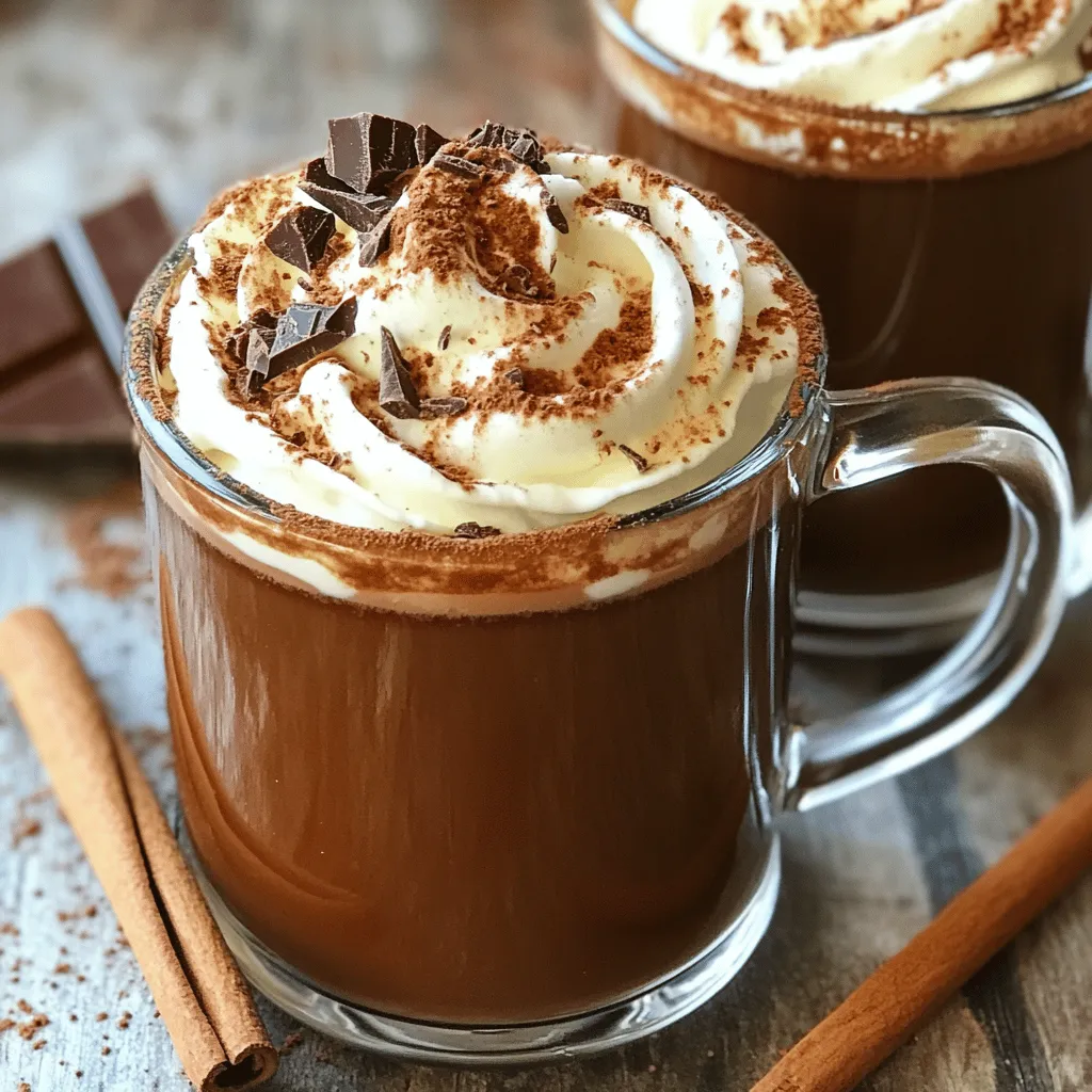 To make the best Italian hot chocolate, you need a few key ingredients. Each one plays a vital role in creating that rich, creamy delight.