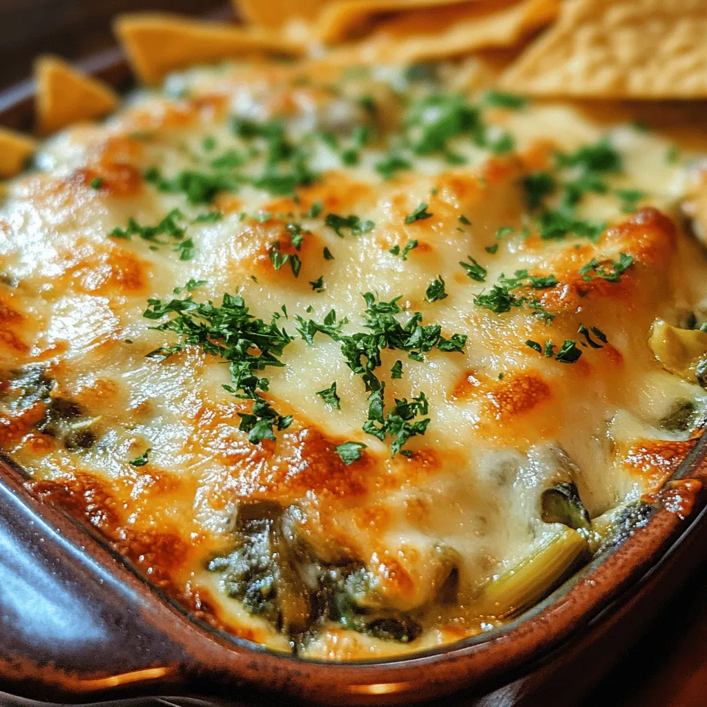 Spinach &#038; Artichoke Bliss Dip: A Creamy Delight