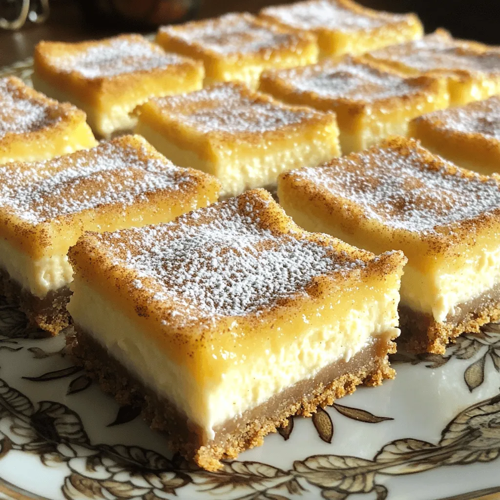 Churro Cheesecake Bars Irresistible Dessert Delight