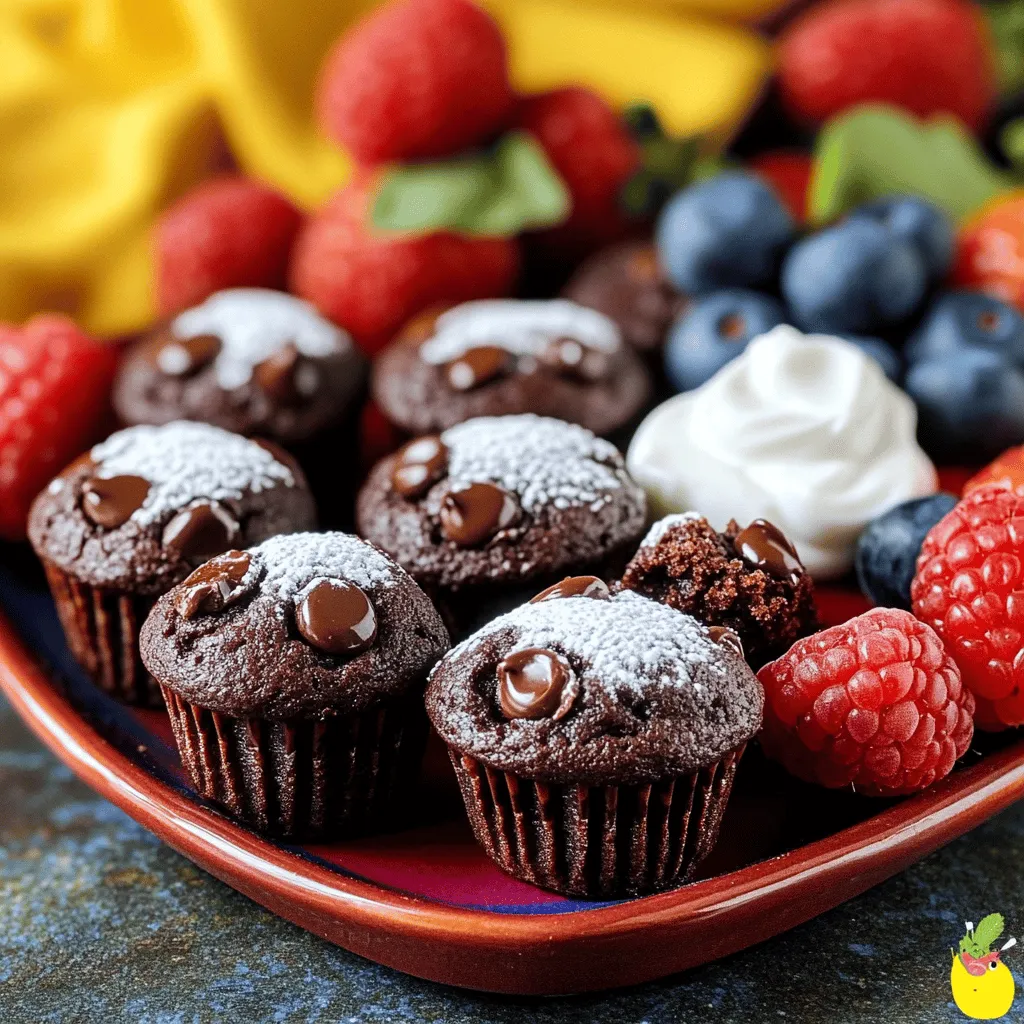 Healthy chocolate mini muffins start with the right ingredients. Each choice adds flavor and nutrition.