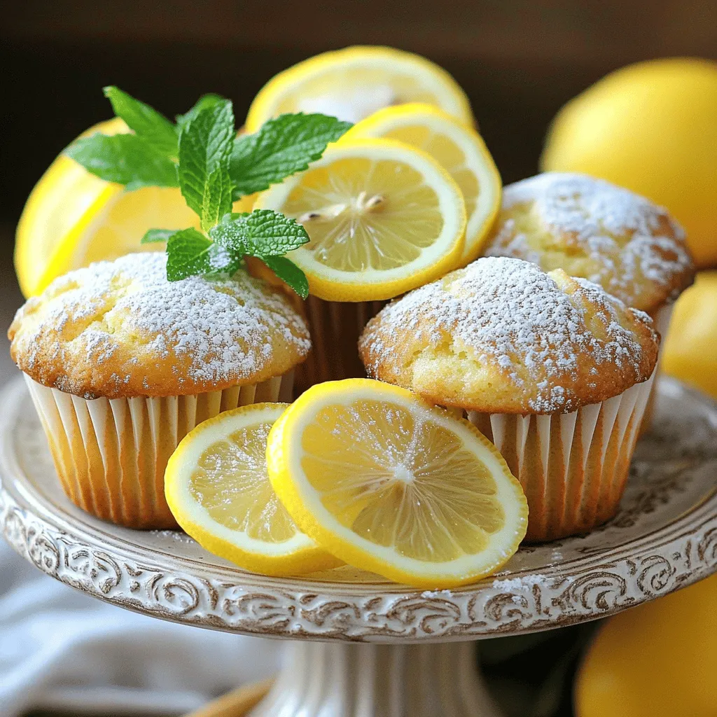 Lemon Cream Cheese Muffins Delightful and Easy Bake