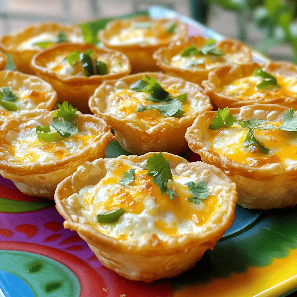 Jalapeño Popper Wonton Cups: A Delicious Twist on a Classic Appetizer