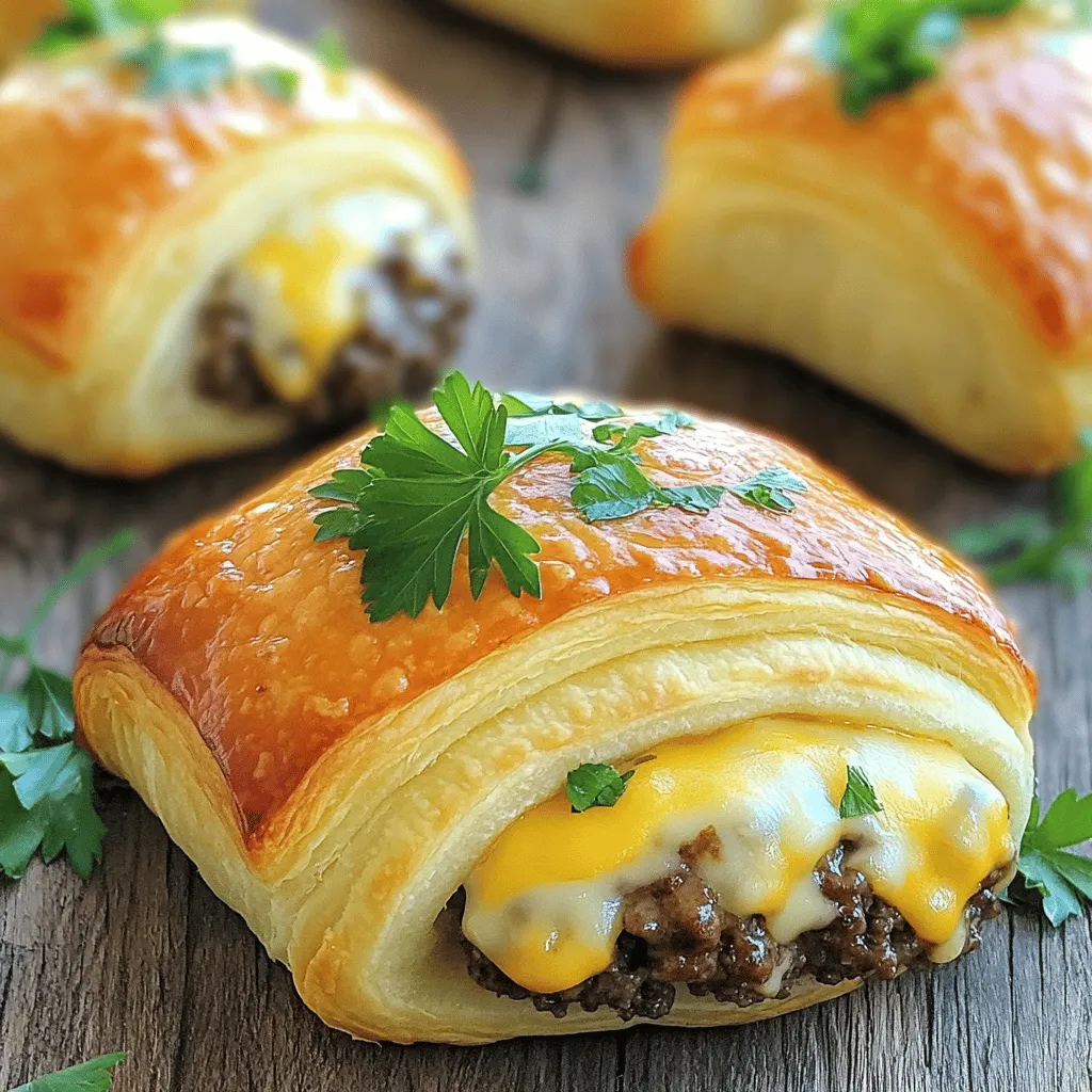 To make garlic parmesan cheeseburger bombs, you need simple cheeseburger bomb ingredients. Start with 1 pound of ground beef. This sets the base for your bombs. You must also have 1 cup of shredded cheddar cheese. The cheddar adds a nice creamy texture.