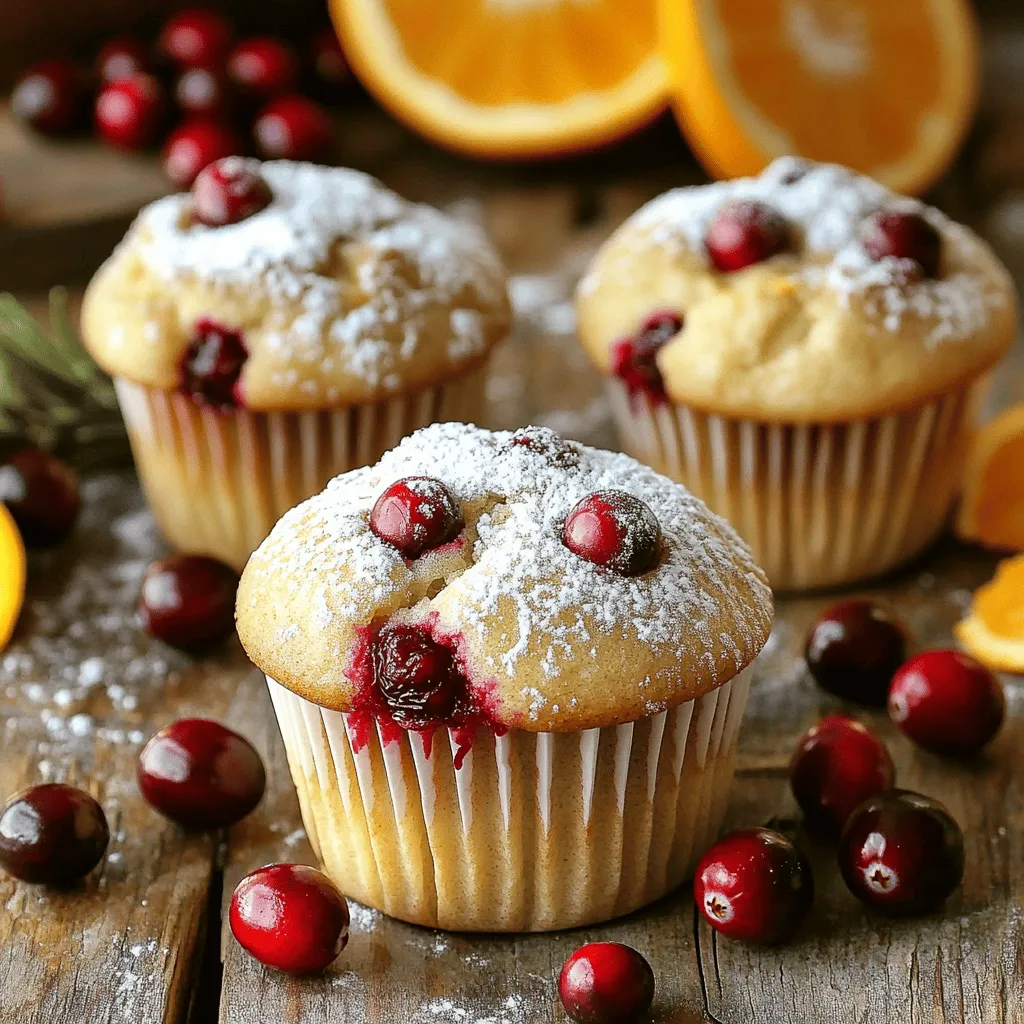 Cranberry Orange Muffins Simple and Tasty Recipe