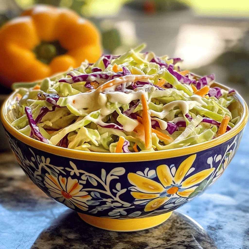Crunchy Classic Coleslaw: A Refreshing and Versatile Side Dish