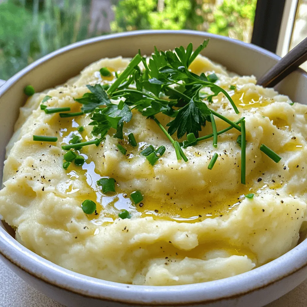 Cauliflower Mashed Potatoes Healthy and Flavorful Dish