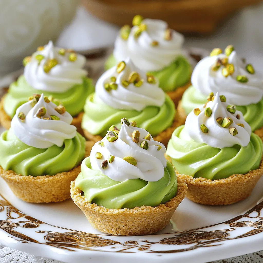 Pistachio Cream Pie Cups No Bake Easy Sweet Treat