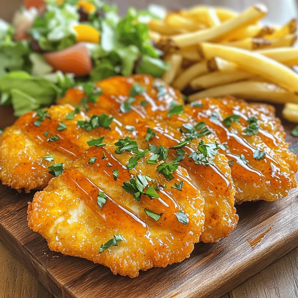 Hot Honey Chicken Cutlets Recipe for Flavorful Feast