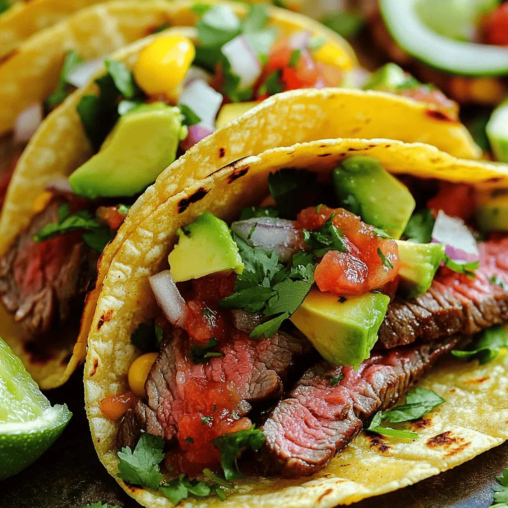 Flavor-Packed Steak Tacos: A Culinary Delight