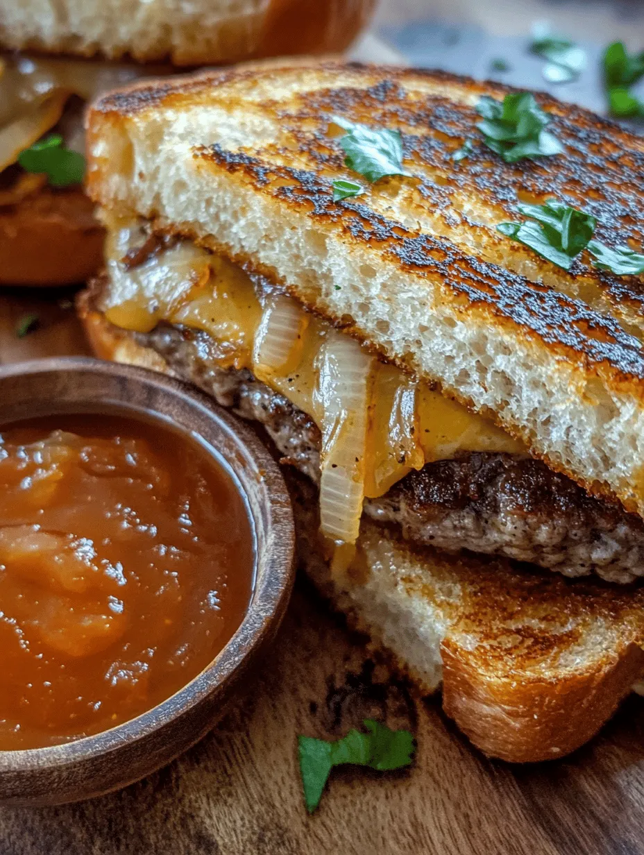 The Ultimate Patty Melt with Secret Sauce: A Comfort Food Delight
