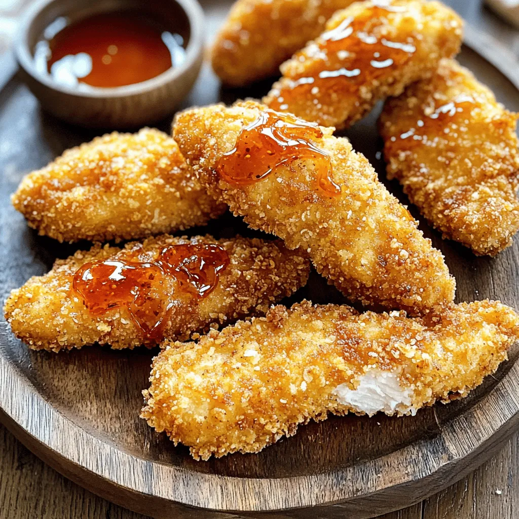 Sriracha Honey Chicken Tenders Flavorful Crunchy Delight
