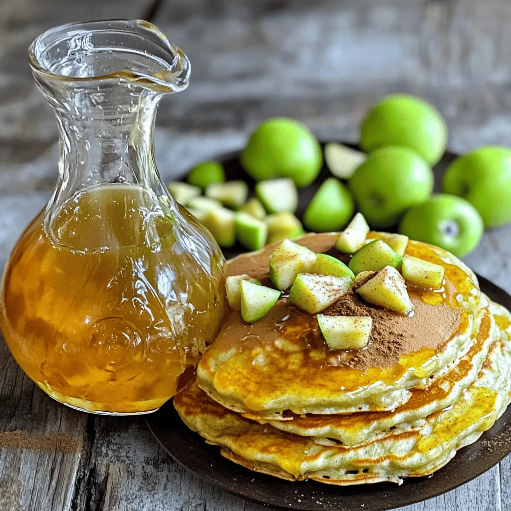 Crunchy Green Apple Syrup Recipe
