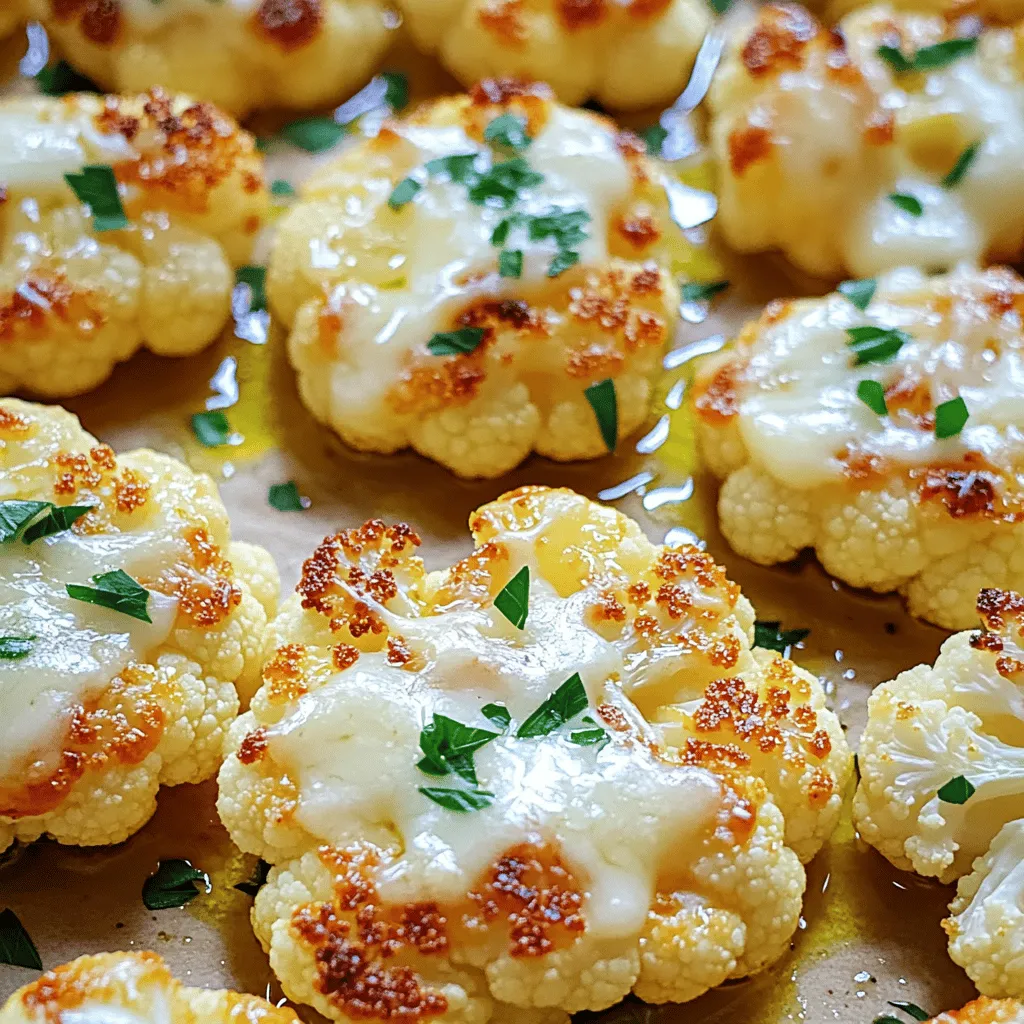 Garlic Parmesan Roasted Cauliflower Flavorful Delight