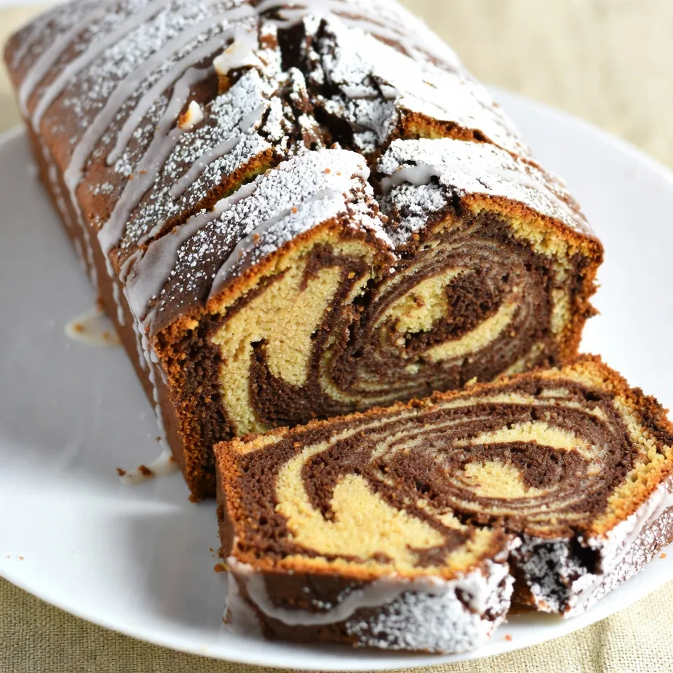 Mocha Swirl Pound Cake Deliciously Indulgent Treat