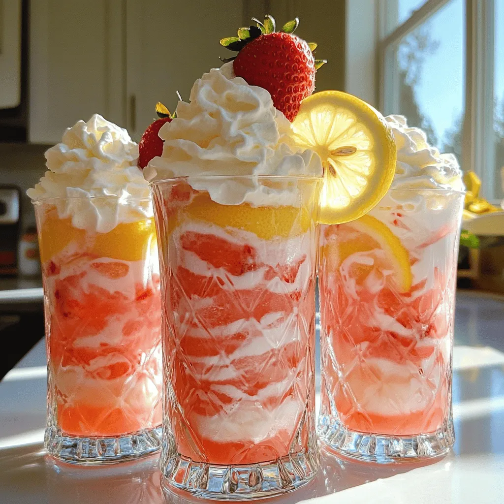 Whipped Pink Lemonade Refreshing Summer Delight Recipe