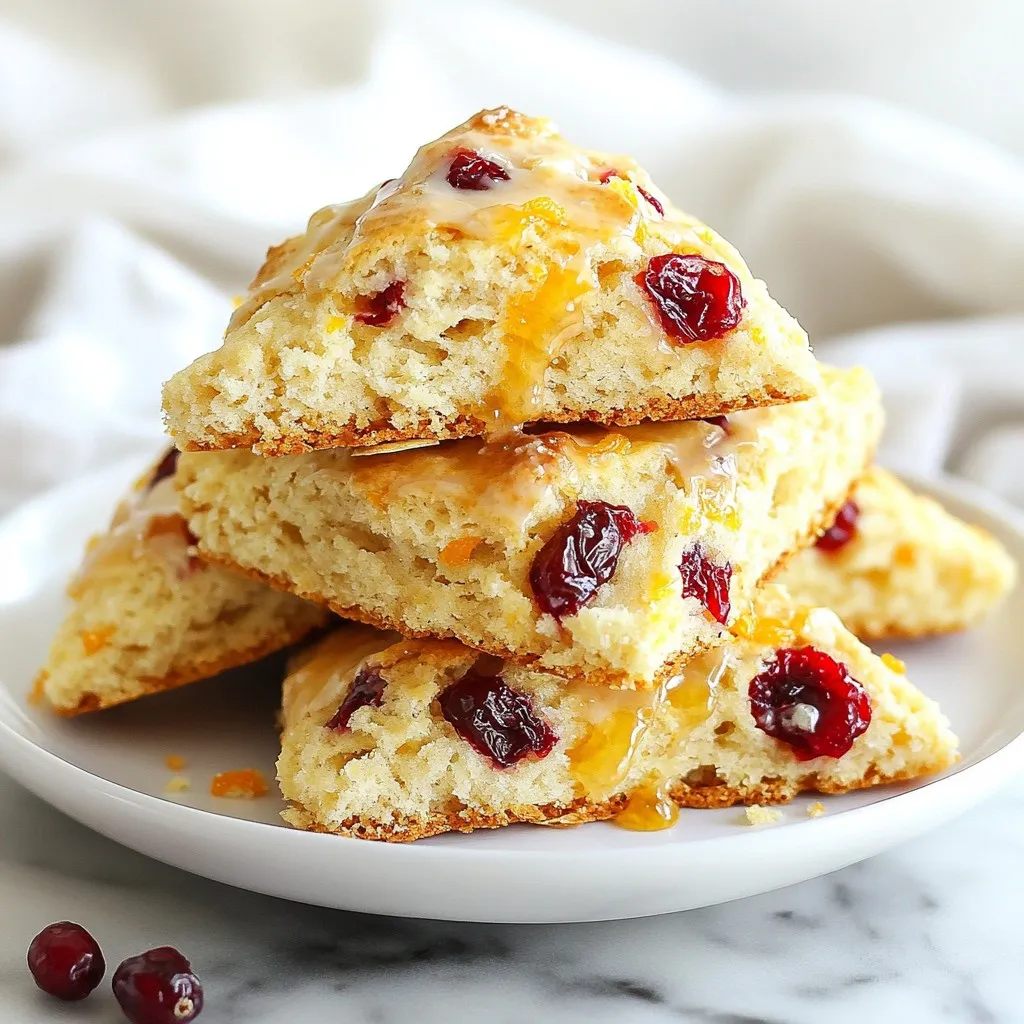 Cranberry Orange Scones Flavorful and Easy Recipe