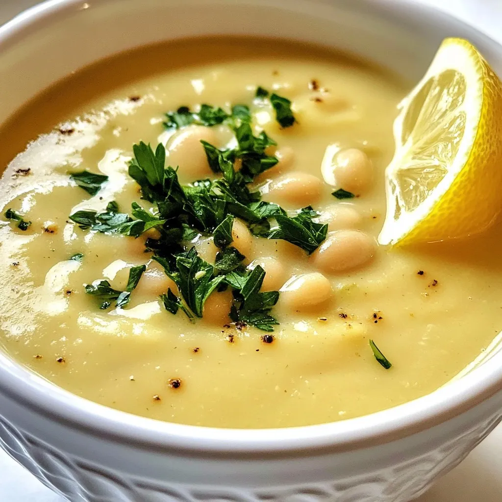 Creamy White Bean Soup Simple and Nourishing Dish