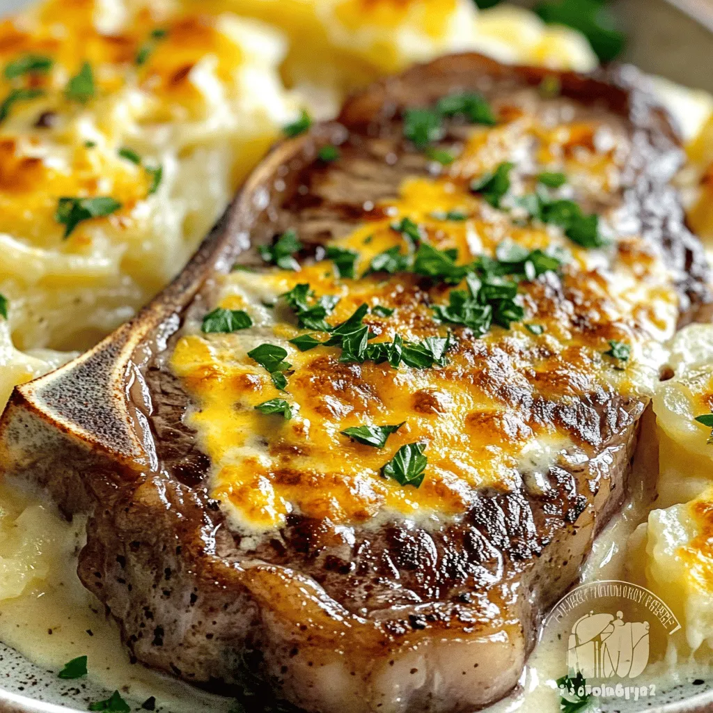 When making a ribeye steak with cheesy scalloped potatoes, the right ingredients matter. Let’s dive into what you need.