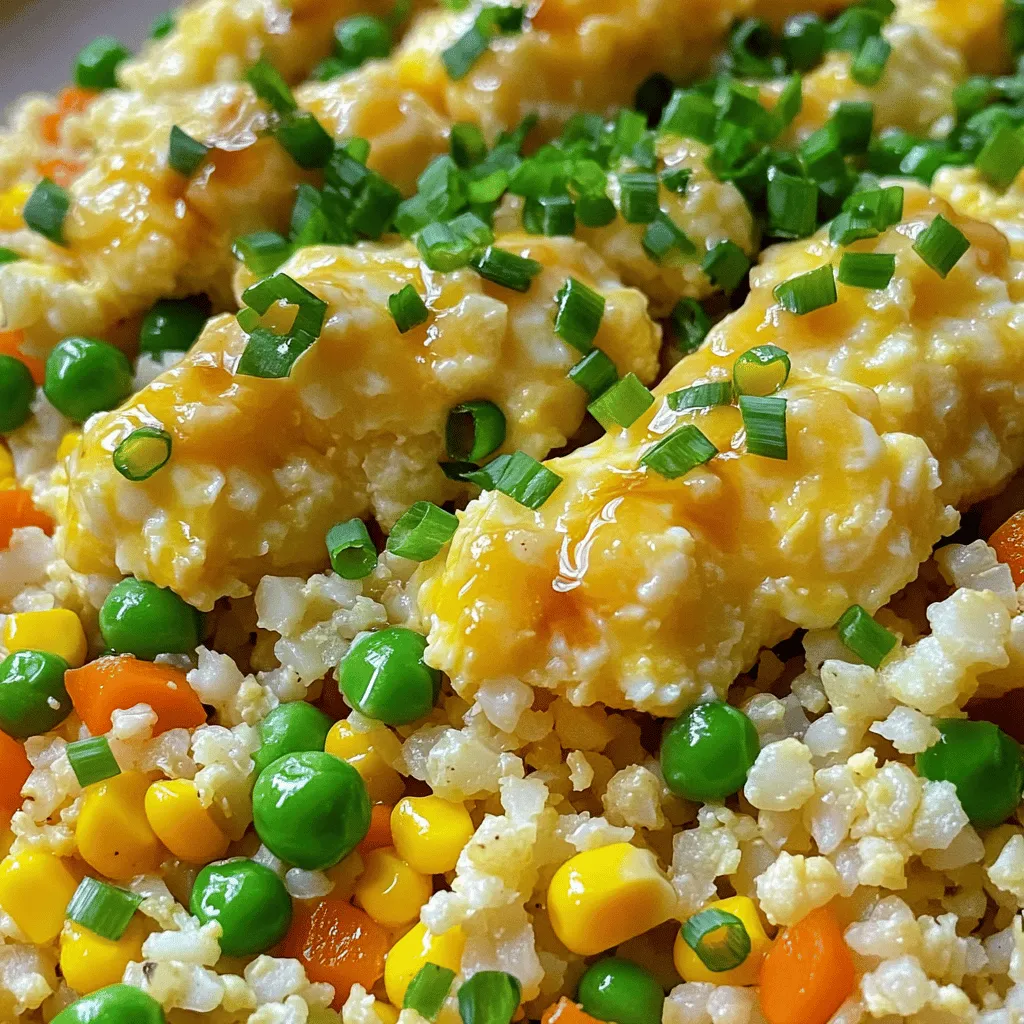 Cauliflower Fried Rice Flavorful and Quick Meal