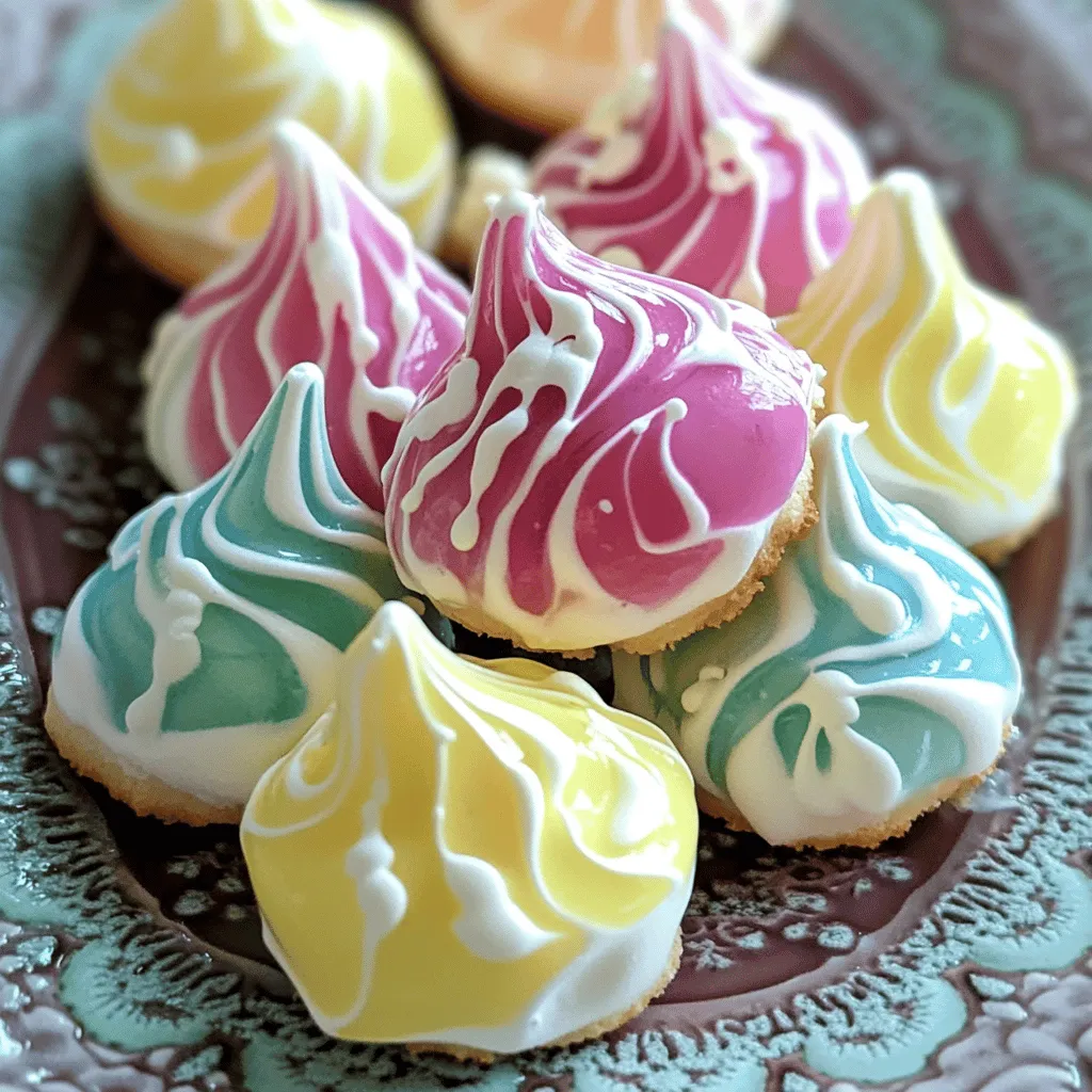 Easy Jello Meringue Cookies Fun and Colorful Treat