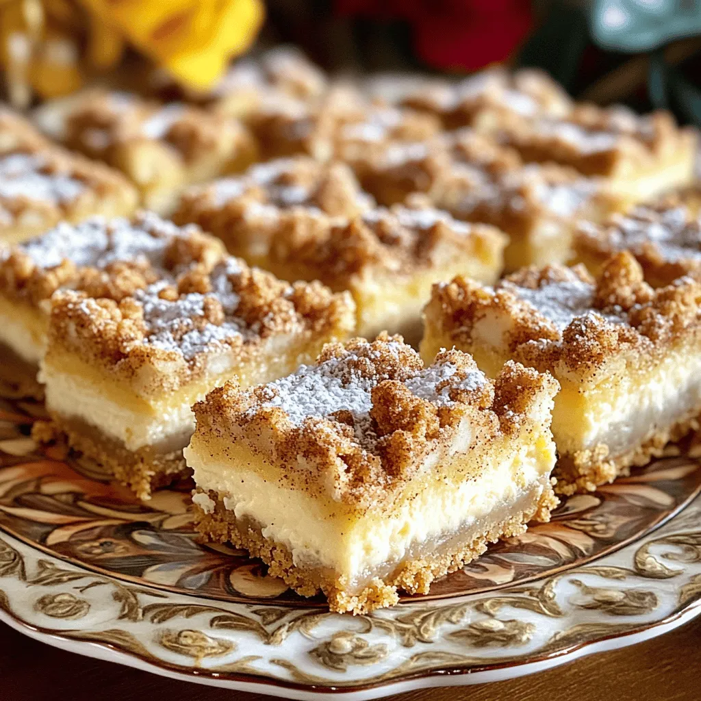 Churro Cheesecake Bars Delightful Easy Dessert Recipe