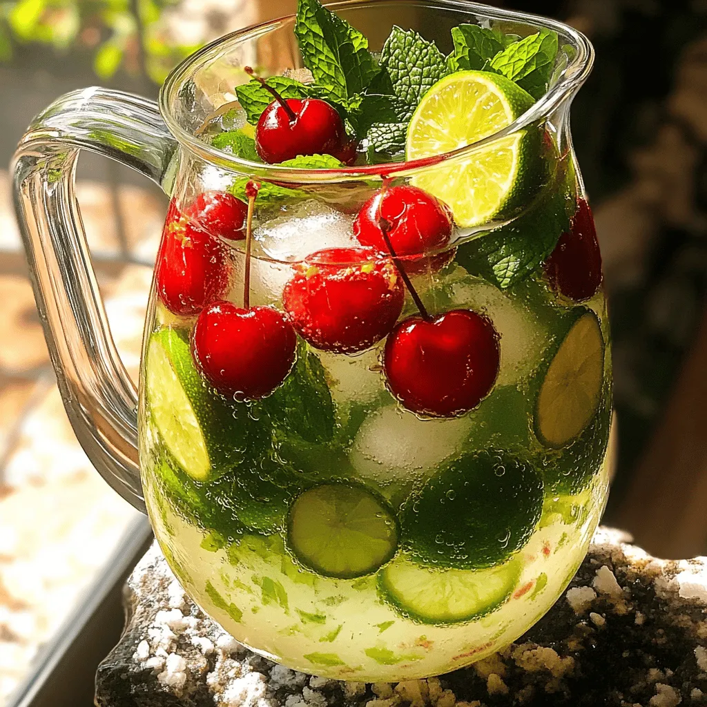 Cherry Zest Limeade: A Refreshing Treat for Any Occasion