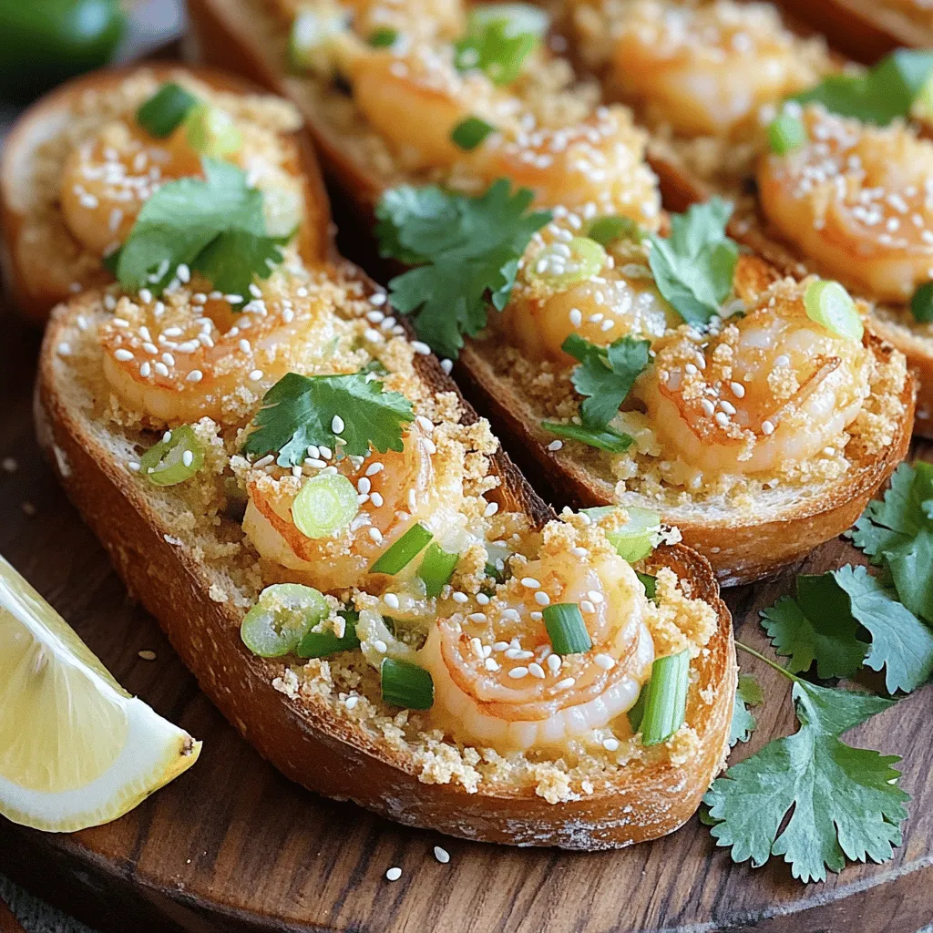 Baked Shrimp Toast Savory and Easy Night Meal