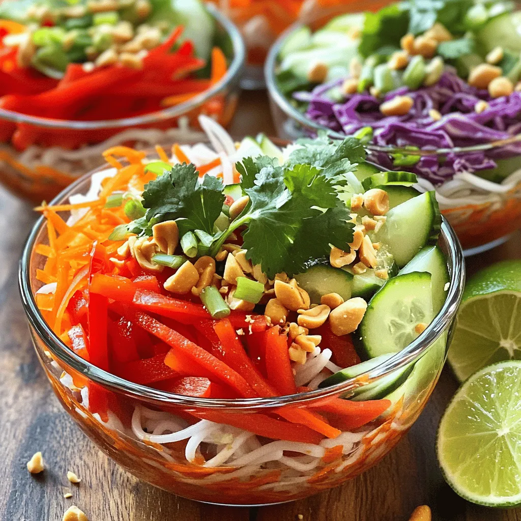 Spicy Thai Noodle Salad Fresh and Flavorful Meal Boost
