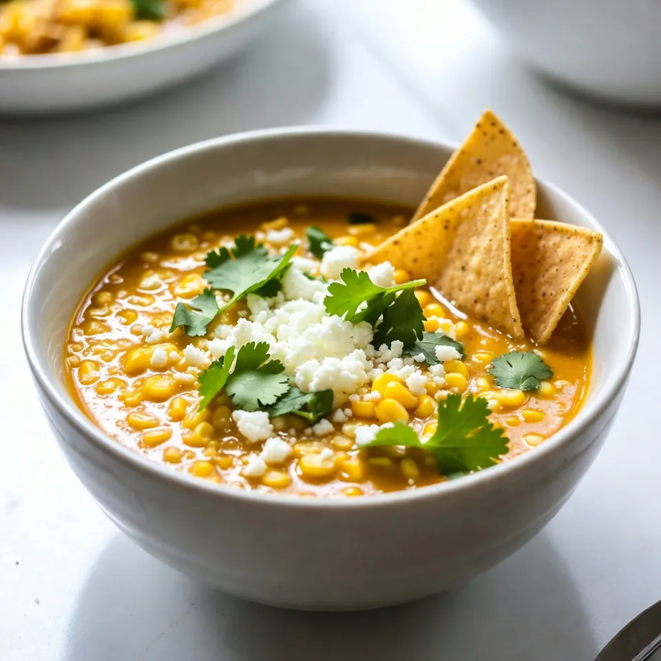 Mexican Street Corn Soup Flavorful and Easy Recipe