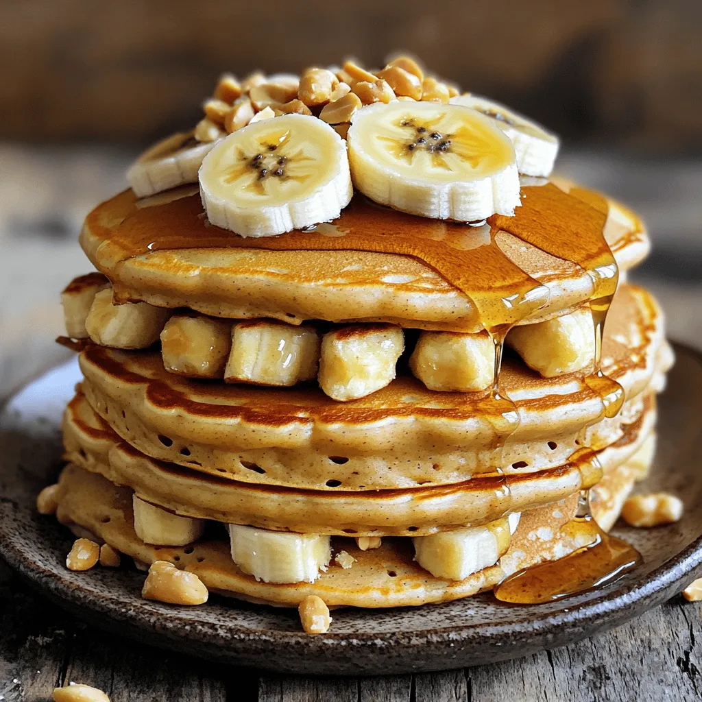 Peanut Butter Banana Pancakes Flavorful Breakfast Treat