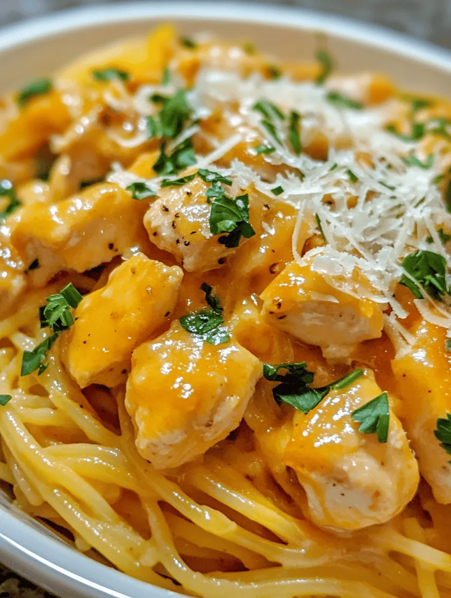 Creamy Chicken Spaghetti Delight: A Comforting Recipe for Every Occasion