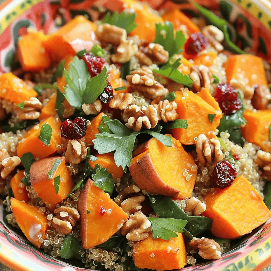 Vegan Harvest Sweet Potato Salad Flavorful and Quick