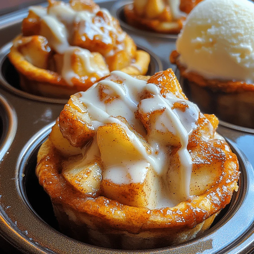 Cinnamon Roll Apple Pie Cups: A Delicious and Easy Dessert Recipe