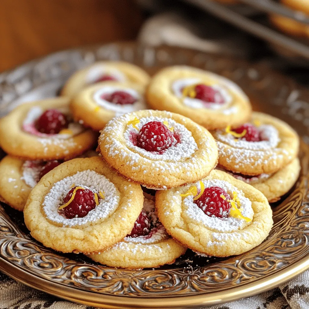 Lemon Raspberry Cookies Flavorful Easy Baking Delight